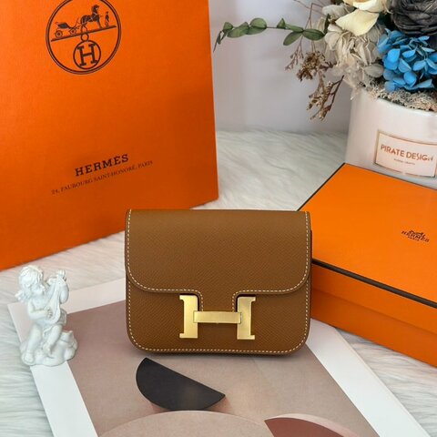 HERMES Constance slim - 金棕金 W