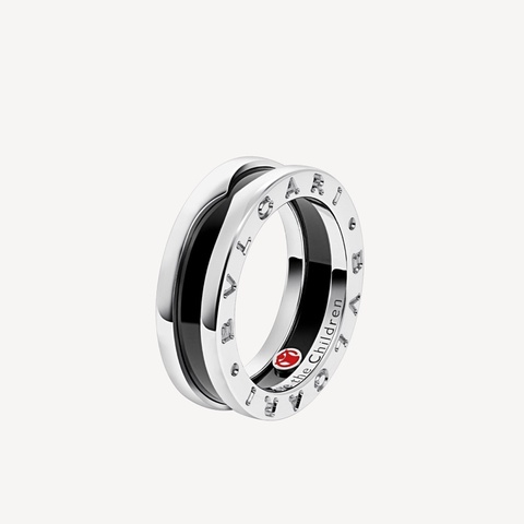Bvlgari save the children 陶瓷慈善戒
