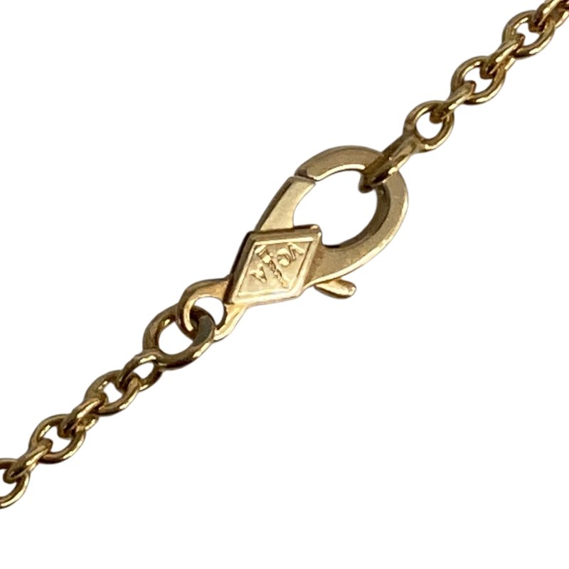 Van Cleef & Arpels 梵克雅寶 Pure Alhambra 18K 白貝母 項鍊 YG 白色-4