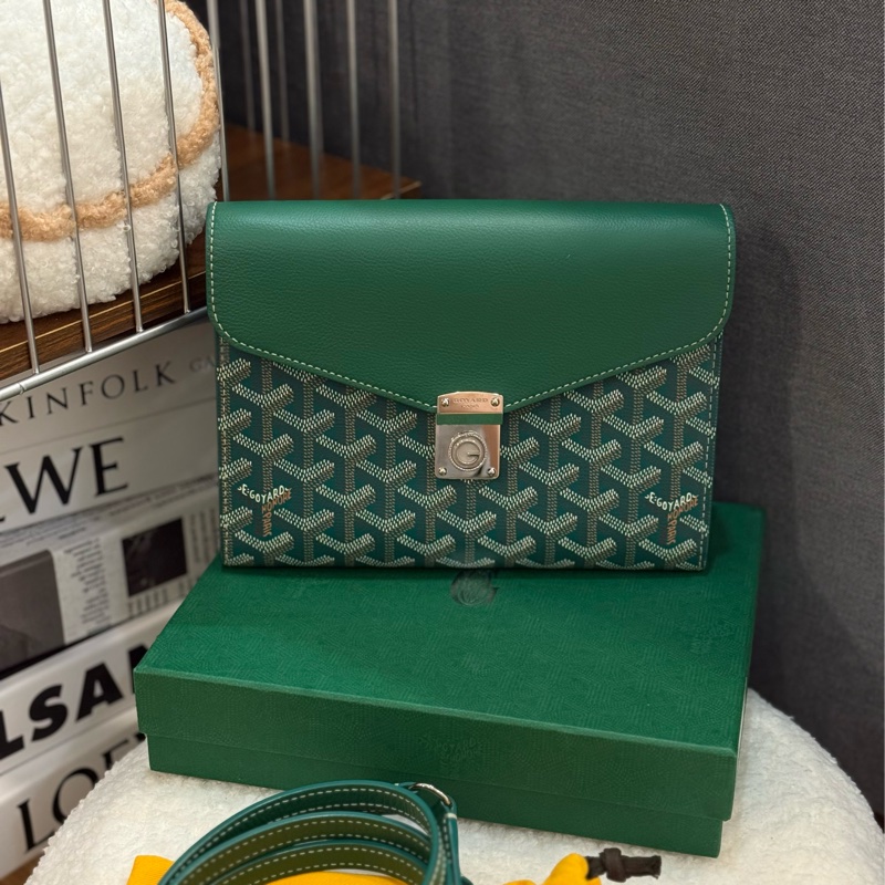 ｜2024韓國購證🇰🇷｜Goyard 新款 chypre 信封斜背包-2
