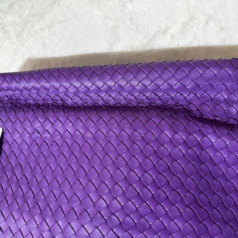 Bottega Veneta BV 紫色雙橋編織腋下單肩tote bag 托特包-9