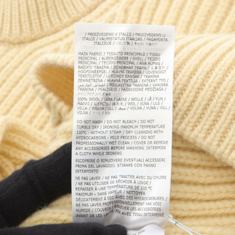 JIL SANDER 羊毛白色背心 J22FB0112J14511 44號 二手 女款-4