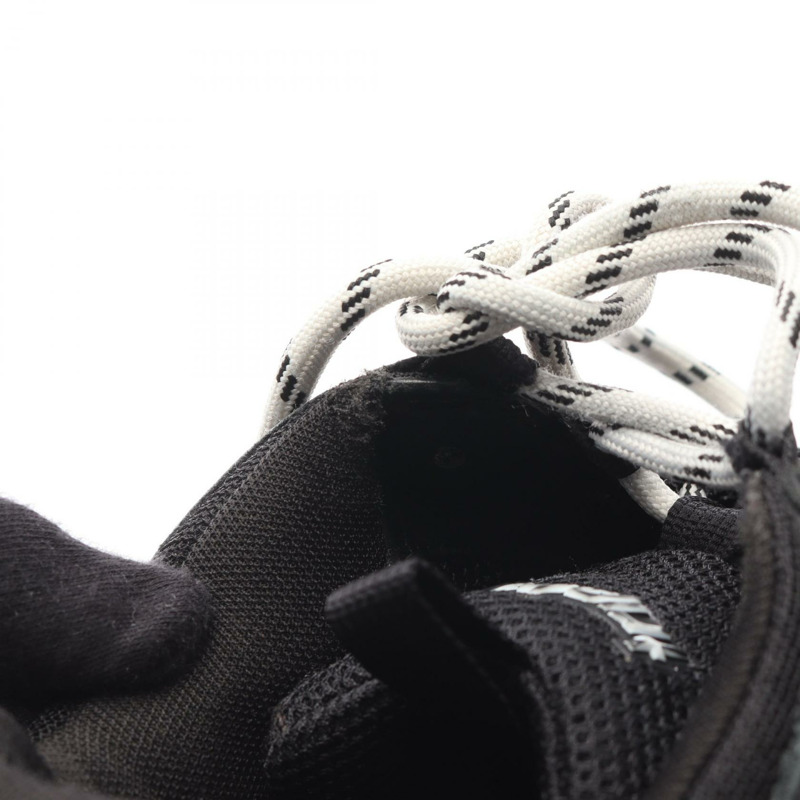 巴黎世家 Triple S 運動鞋 533882 織品皮革 黑色 8 號 二手 男款-12