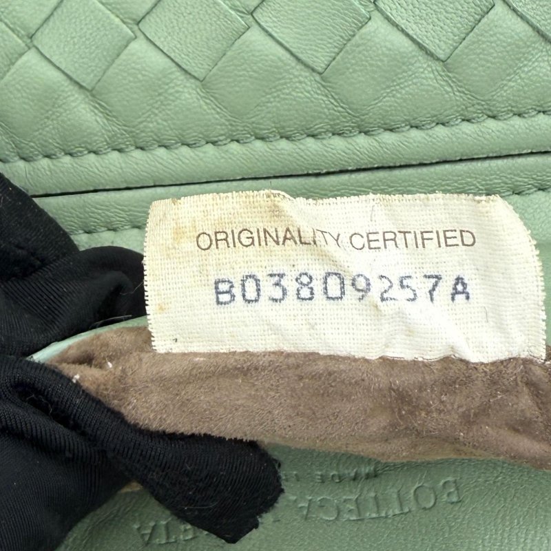 Bottega Veneta   woc編織小元寶包Olympia鏈條包-11