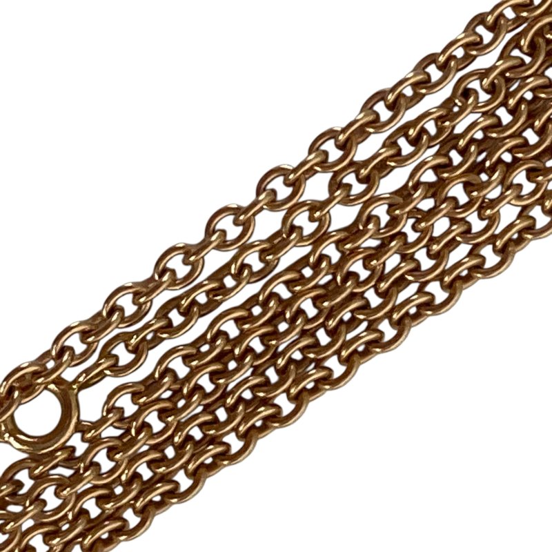 DIOR 迪奧 Rose Des Vents 18K 黑瑪瑙 鑽石 項鍊 PG 黑色-3