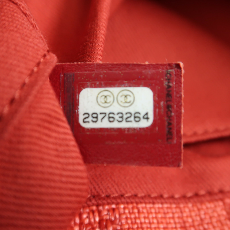 CHANEL 帆布Deauville MM金扣手挽袋-6