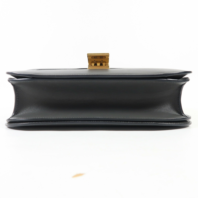 CELINE 牛皮皮革Classic Box金扣肩背袋-2