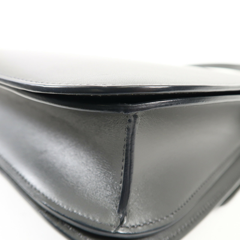 CELINE 牛皮皮革Classic Box金扣肩背袋-11
