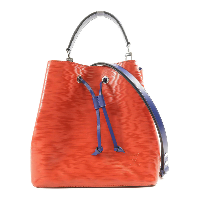 LOUIS VUITTON Epi NeoNoe MM銀扣手挽肩背兩用袋-0