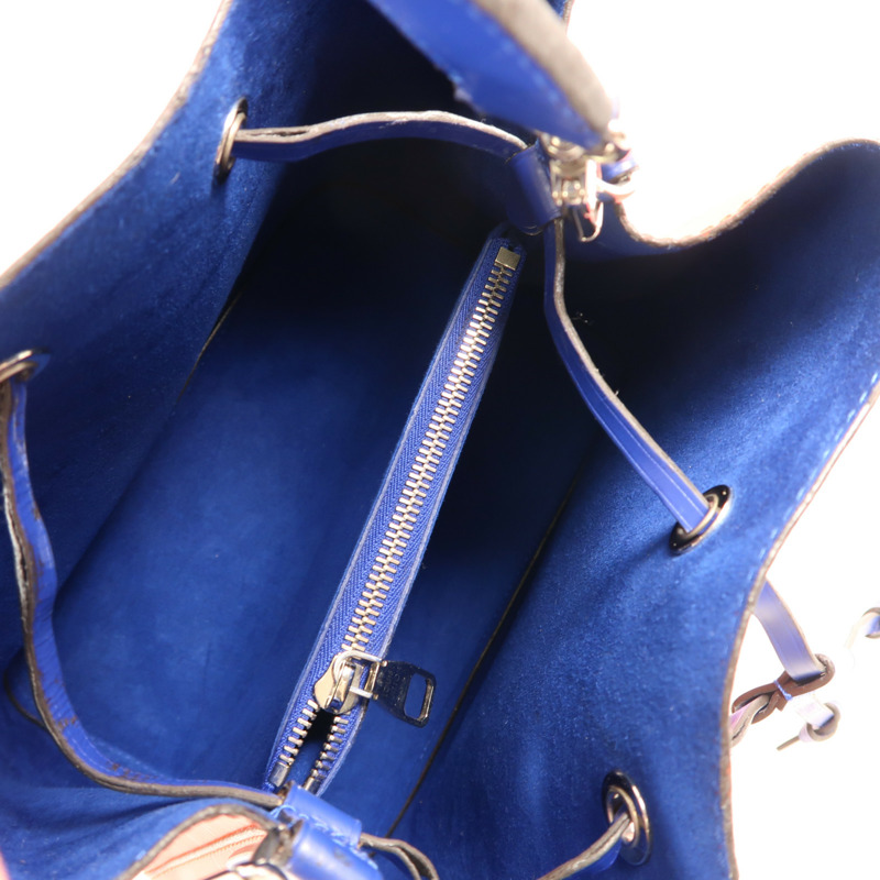 LOUIS VUITTON Epi NeoNoe MM銀扣手挽肩背兩用袋-4