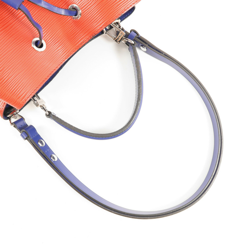 LOUIS VUITTON Epi NeoNoe MM銀扣手挽肩背兩用袋-8