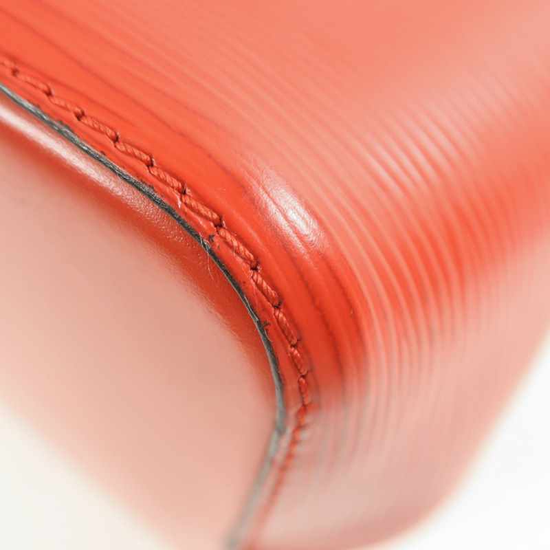 LOUIS VUITTON Epi NeoNoe MM銀扣手挽肩背兩用袋-9