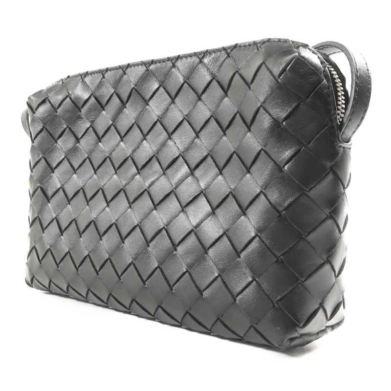 BOTTEGA VENETA 牛皮皮革Shoulder Bag銀扣肩背袋-2