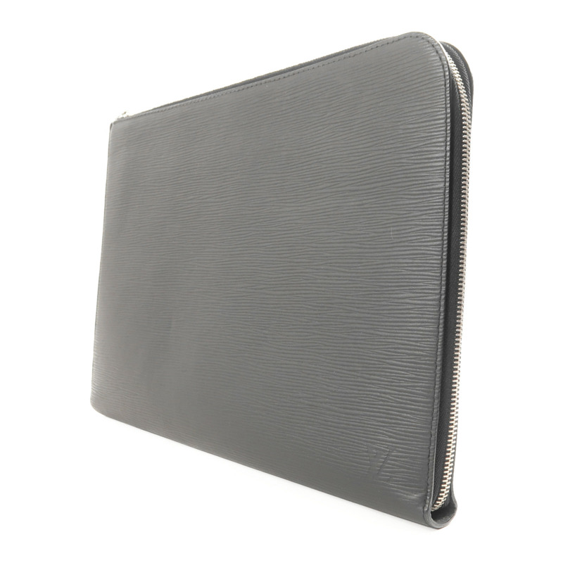 LOUIS VUITTON Epi Pochette Jour GM銀扣手拿包-2