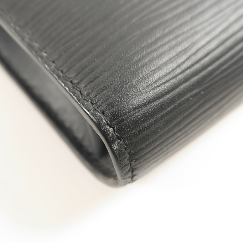 LOUIS VUITTON Epi Pochette Jour GM銀扣手拿包-7