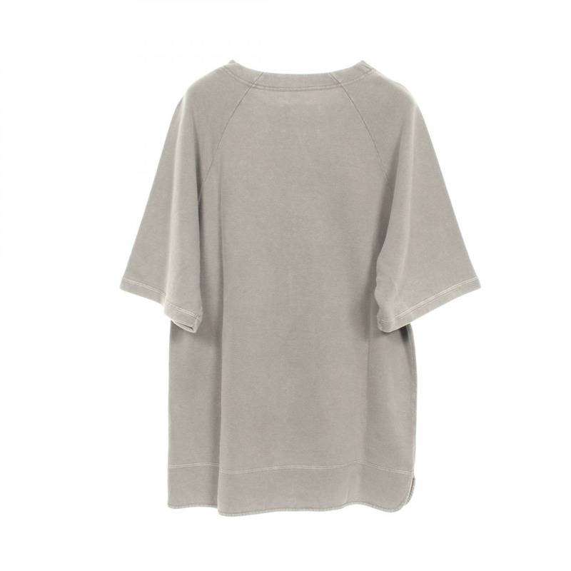 JIL SANDER 男灰色純棉運動衫 JSMU707000 S尺寸（二手）-1