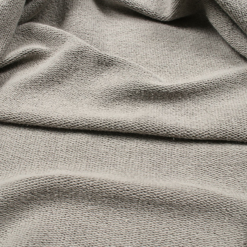JIL SANDER 男灰色純棉運動衫 JSMU707000 S尺寸（二手）-6