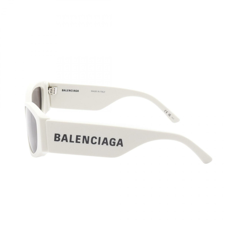 巴黎世家 (BALENCIAGA) 太陽眼鏡 BB0258S-003 塑膠 白色 新款 女士-2