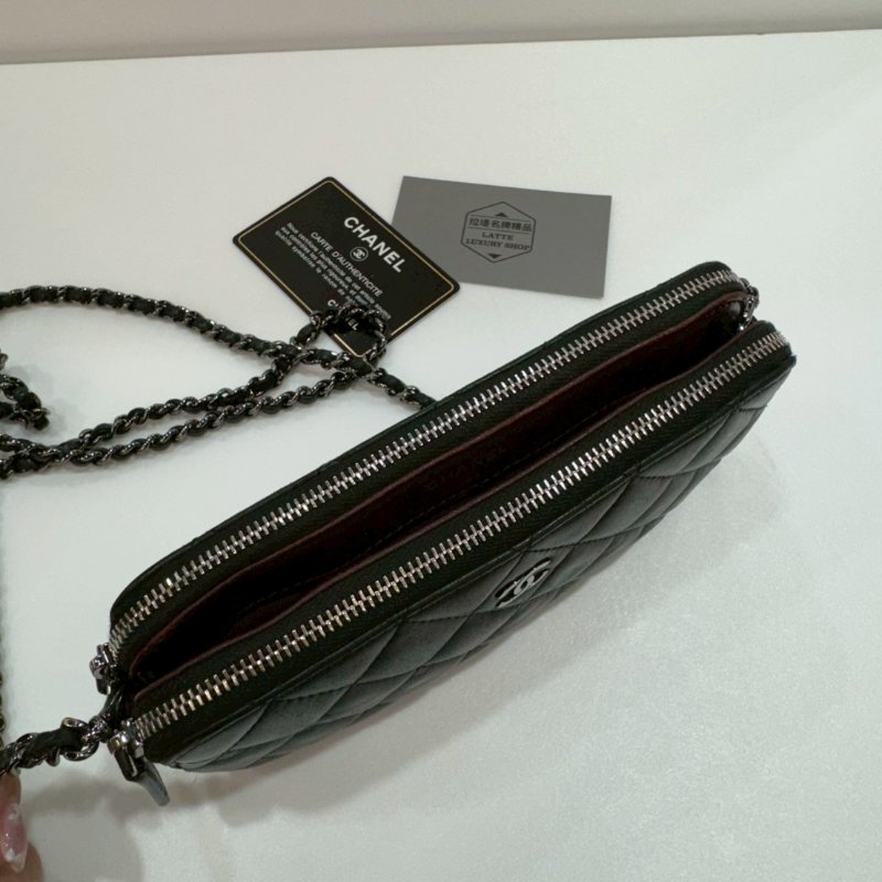CHANEL WOC/斜背包/側背包 8成新-12