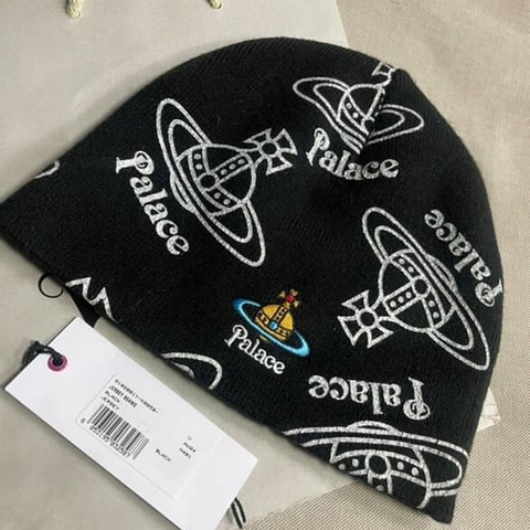 Vivienne Westwood x Palace 聯名款 黑色毛帽