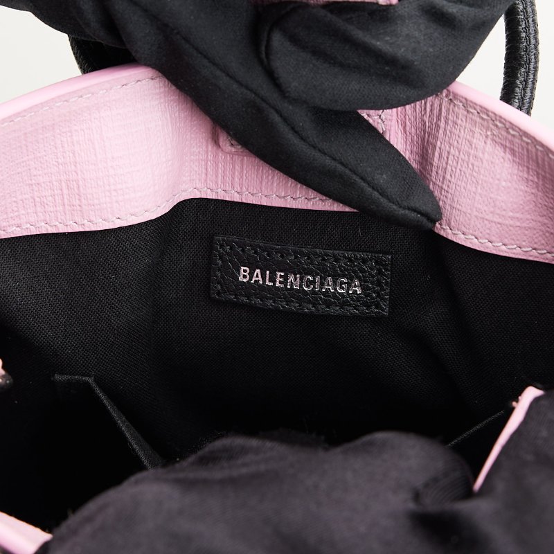 Balenciaga 紙袋包/粉色小號-20