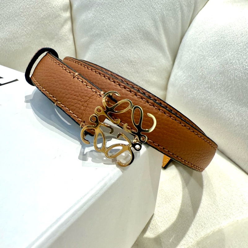 LOEWE Anagram皮帶 (金)-1