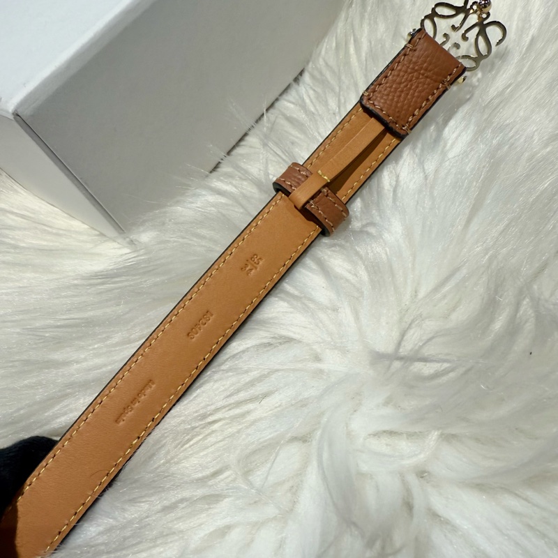 LOEWE Anagram皮帶 (金)-2