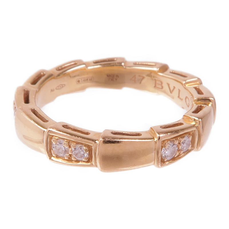 BVLGARI 【激減優惠】18K玫瑰金Ring戒指US#4.25/BVLGARI#47-2