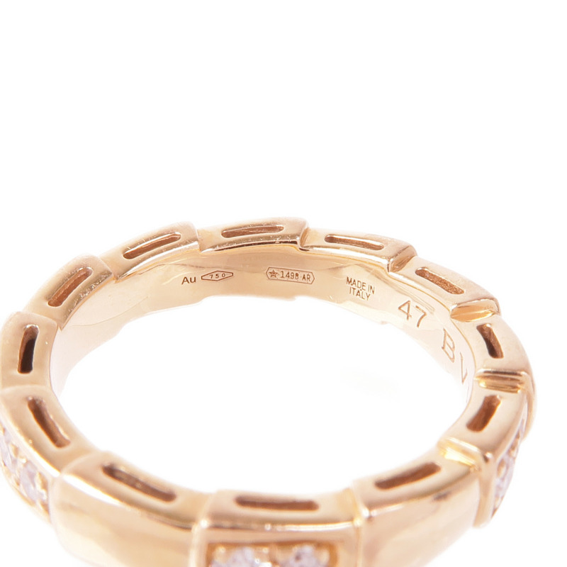 BVLGARI 【激減優惠】18K玫瑰金Ring戒指US#4.25/BVLGARI#47-5