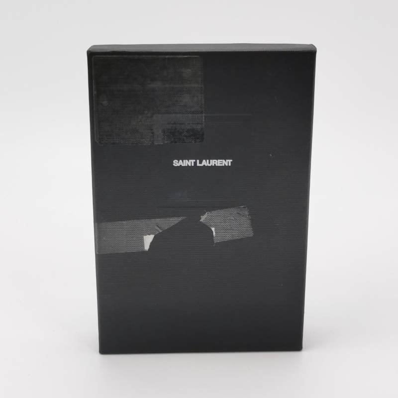 Saint Laurent 牛皮 拼色 YSL 標誌 愛心 造型 零錢包-7