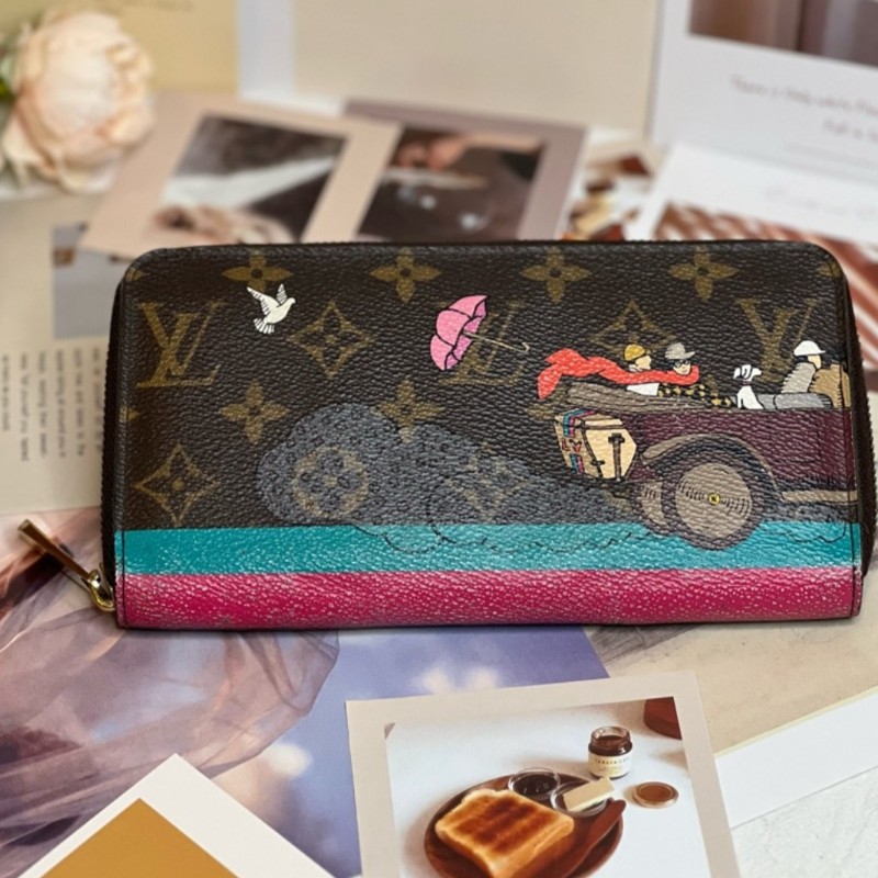 路易威登
Louis Vuitton 聖誕動畫  Monogram 帆布 Evasion Zippy 錢包-5