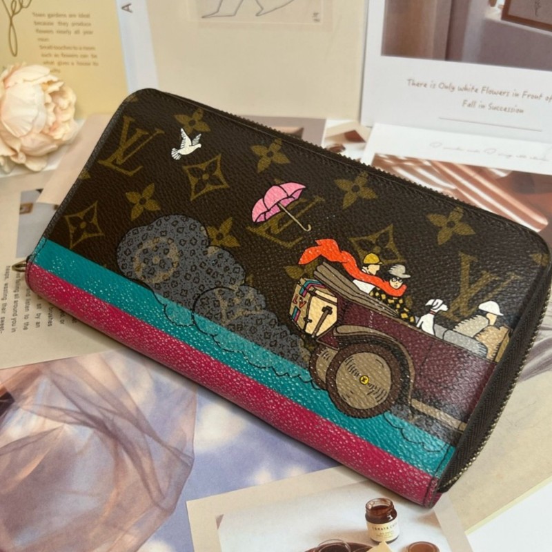路易威登
Louis Vuitton 聖誕動畫  Monogram 帆布 Evasion Zippy 錢包-6