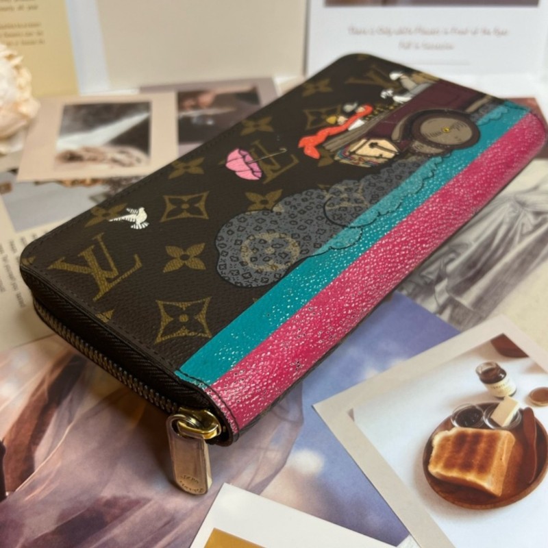 路易威登
Louis Vuitton 聖誕動畫  Monogram 帆布 Evasion Zippy 錢包-7