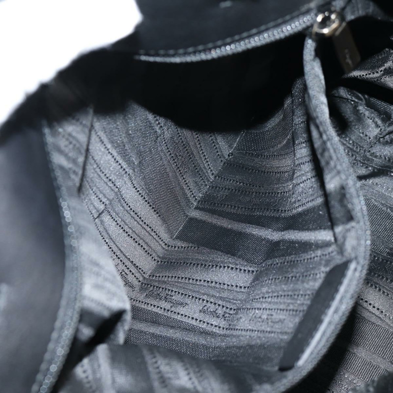 【日本直送】Salvatore Ferragamo 亮片托特包 尼龍 黑色 正品 118787V-21