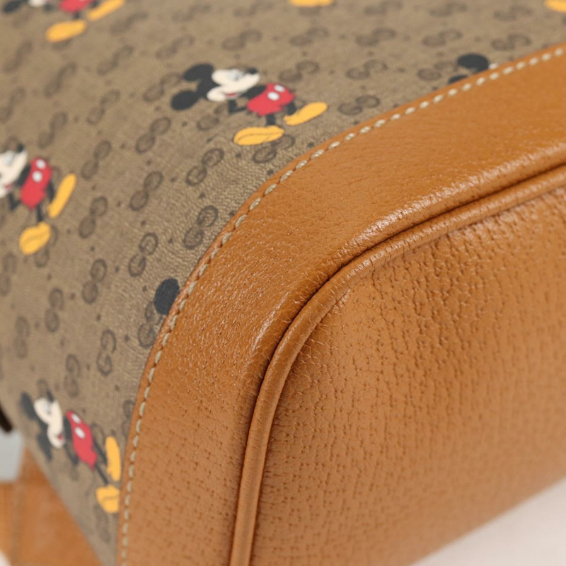 【日本直送】GUCCI Micro GG Supreme Disney 聯名雙肩包 PVC材質 552884 正品 134962M-8