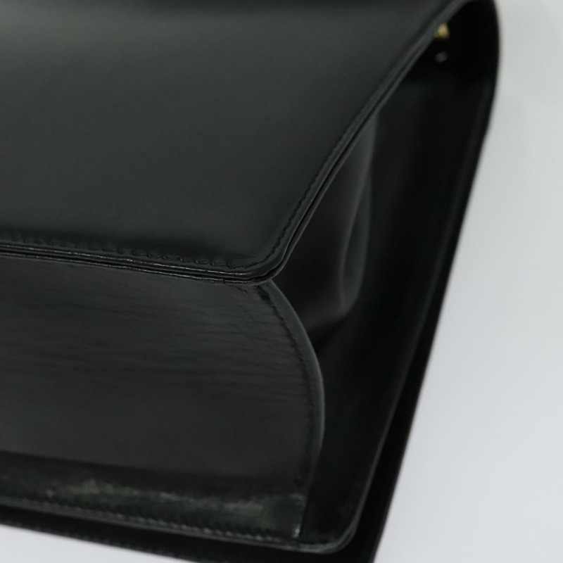 【日本直送】Salvatore Ferragamo Gancini 皮革肩背包 黑色 金色 正品 137001-16