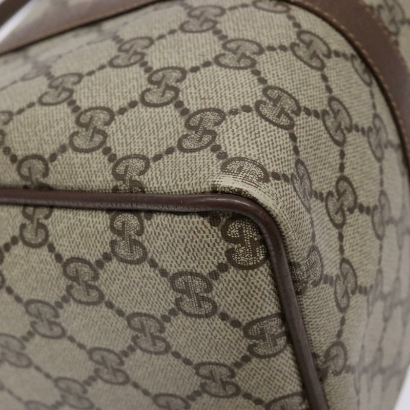 【日本直送】GUCCI GG Supreme Web Sherry Line 手提包 PVC 米金色 40 02 007 正品 BA4667-16