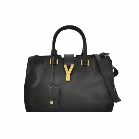 Saint Laurent Y-Ligne 小號 牛皮 純色 Y字扣 斜挎包 單肩包