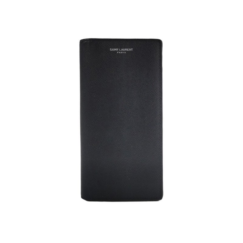 Saint Laurent Paris 牛皮 純色 字母 Logo 錢包-0