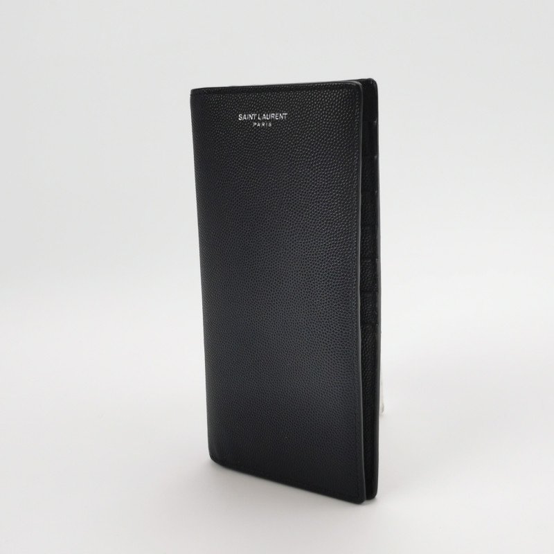 Saint Laurent Paris 牛皮 純色 字母 Logo 錢包-2