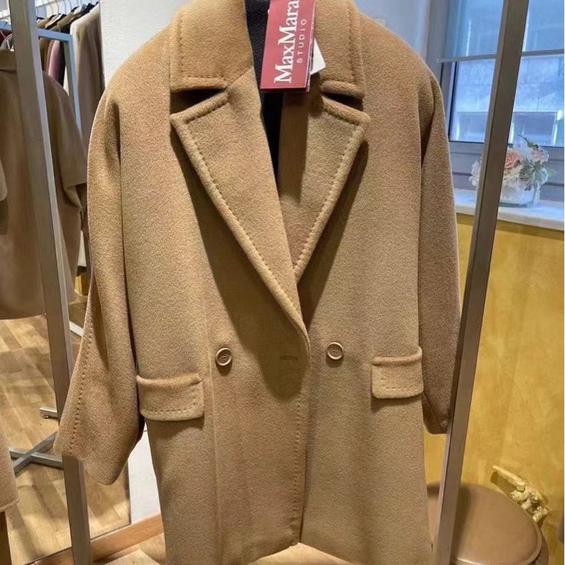 促銷品 Max Mara -MOLO 羊毛大衣 駝色 #40-0