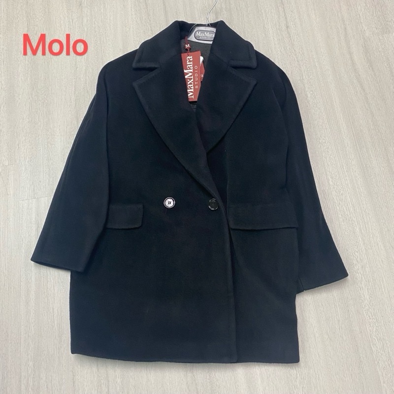 促銷品 Max Mara -MOLO 羊毛大衣 駝色 #40-5