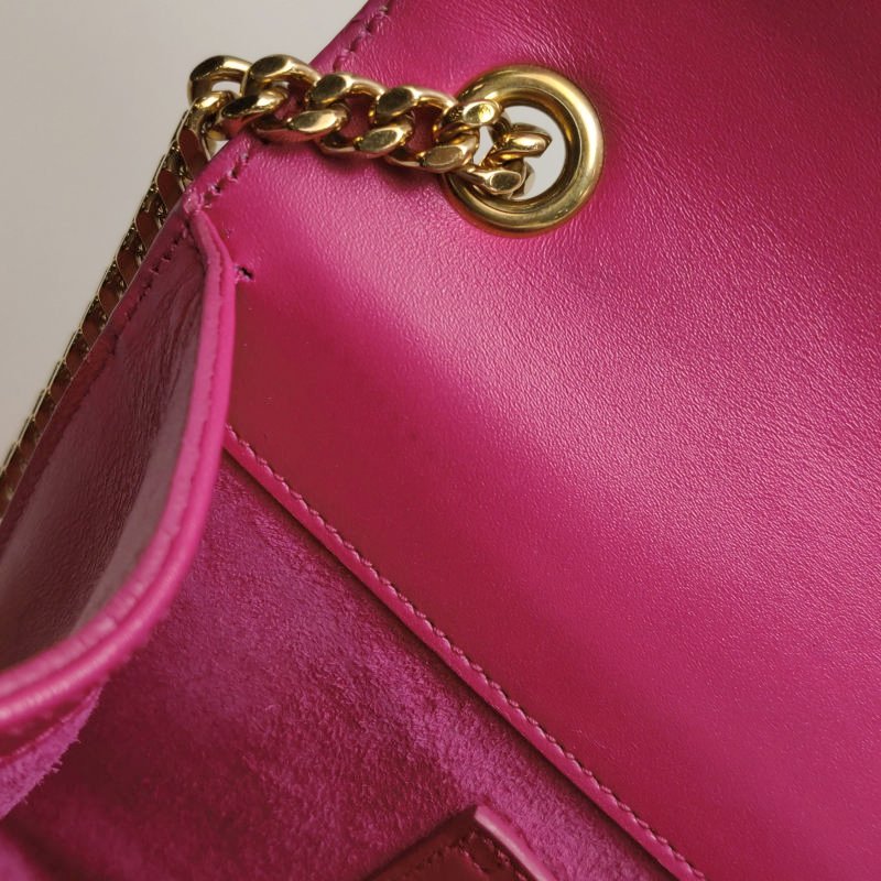 Saint Laurent Kate 凱特包 中號 牛皮 純色 YSL標誌 單肩包-8