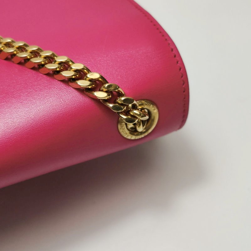 Saint Laurent Kate 凱特包 中號 牛皮 純色 YSL標誌 單肩包-10