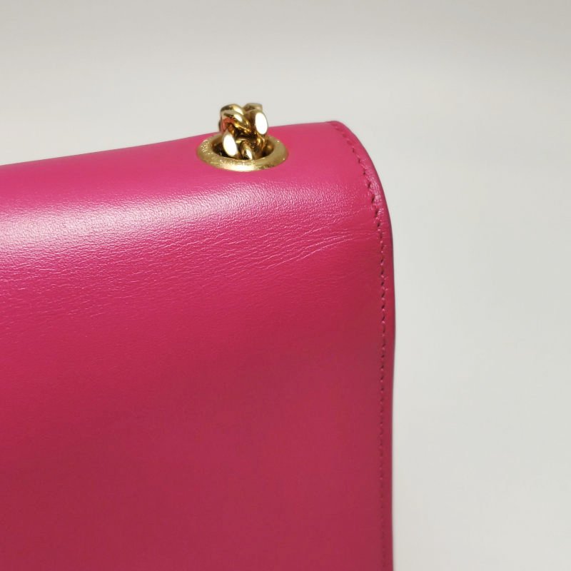 Saint Laurent Kate 凱特包 中號 牛皮 純色 YSL標誌 單肩包-13