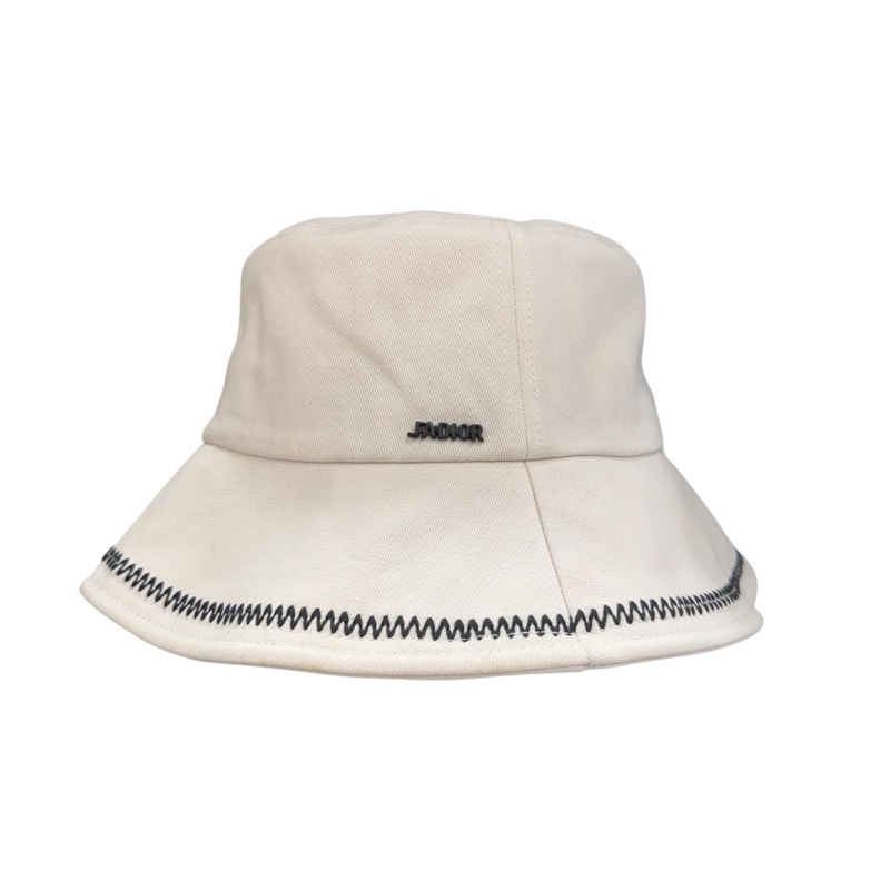 Dior ja’dior 白色漁夫帽-0