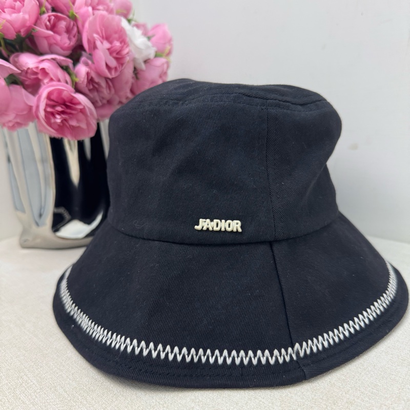 Dior ja’dior 黑色漁夫帽-1