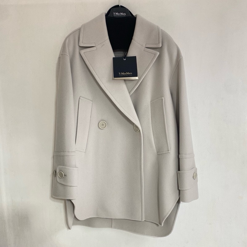 促銷品 Max Mara  -VANIA 雙排扣 羊毛外套 2色-0