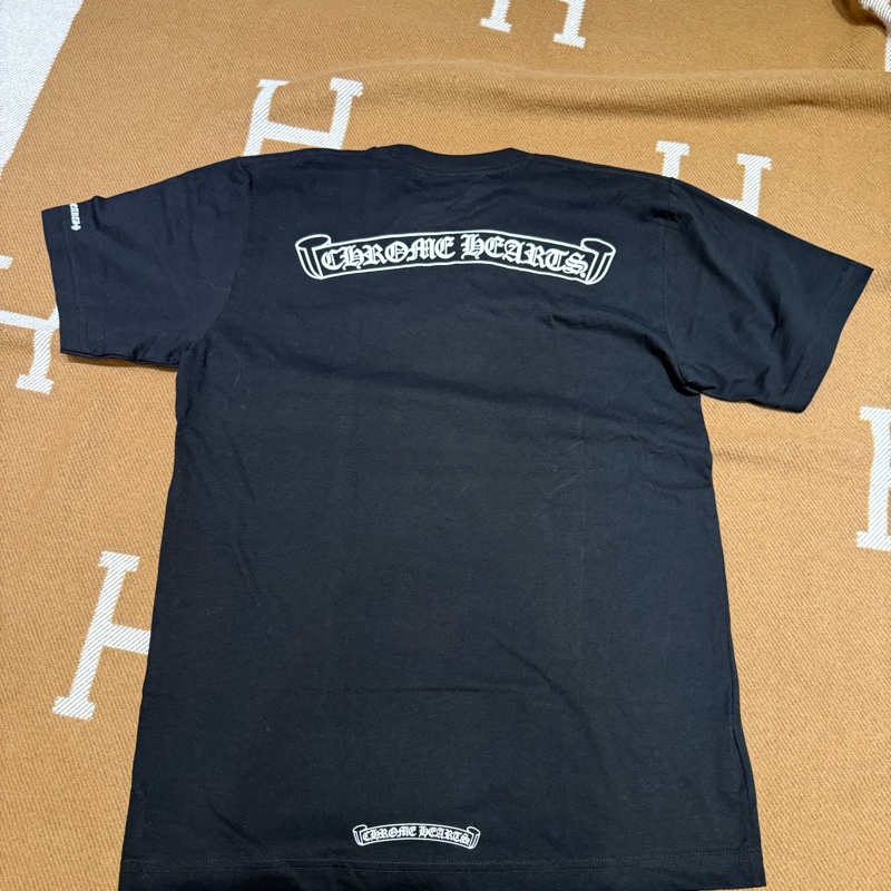 全新chrome hearts 短袖tee 黑色 克羅心-6