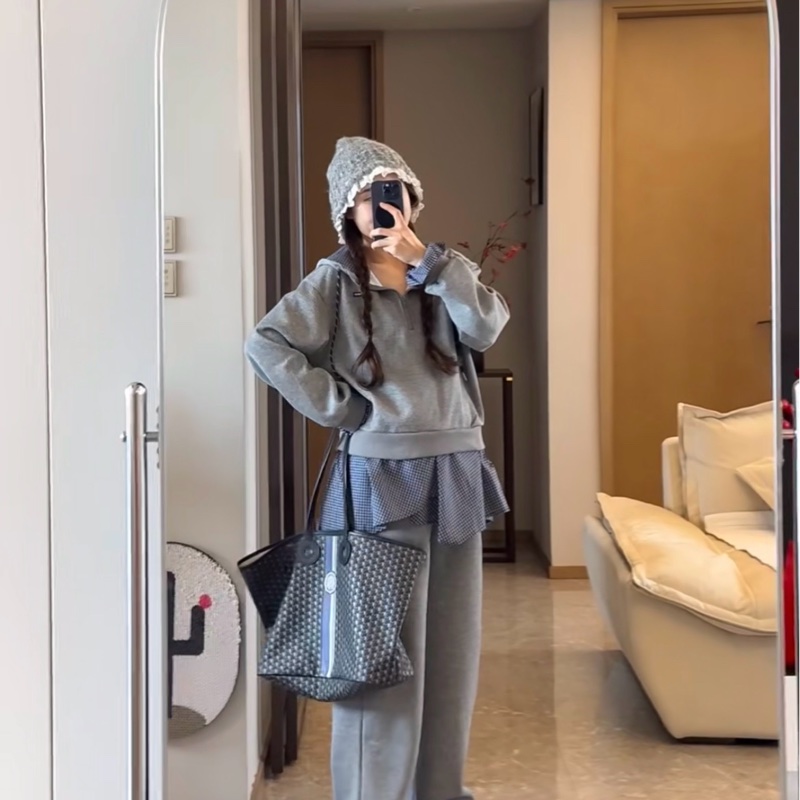 Moynat摩奈 Tote購物袋 黑色 Monogram印花圖案1920 尺寸約35*14*27cm 無子袋-4